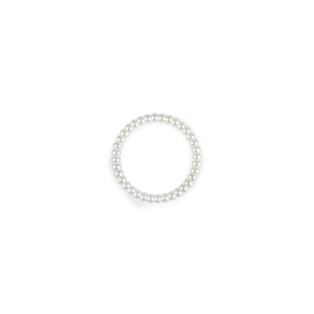 SEGNAPOSTO IN PERLE D4CM CREMA